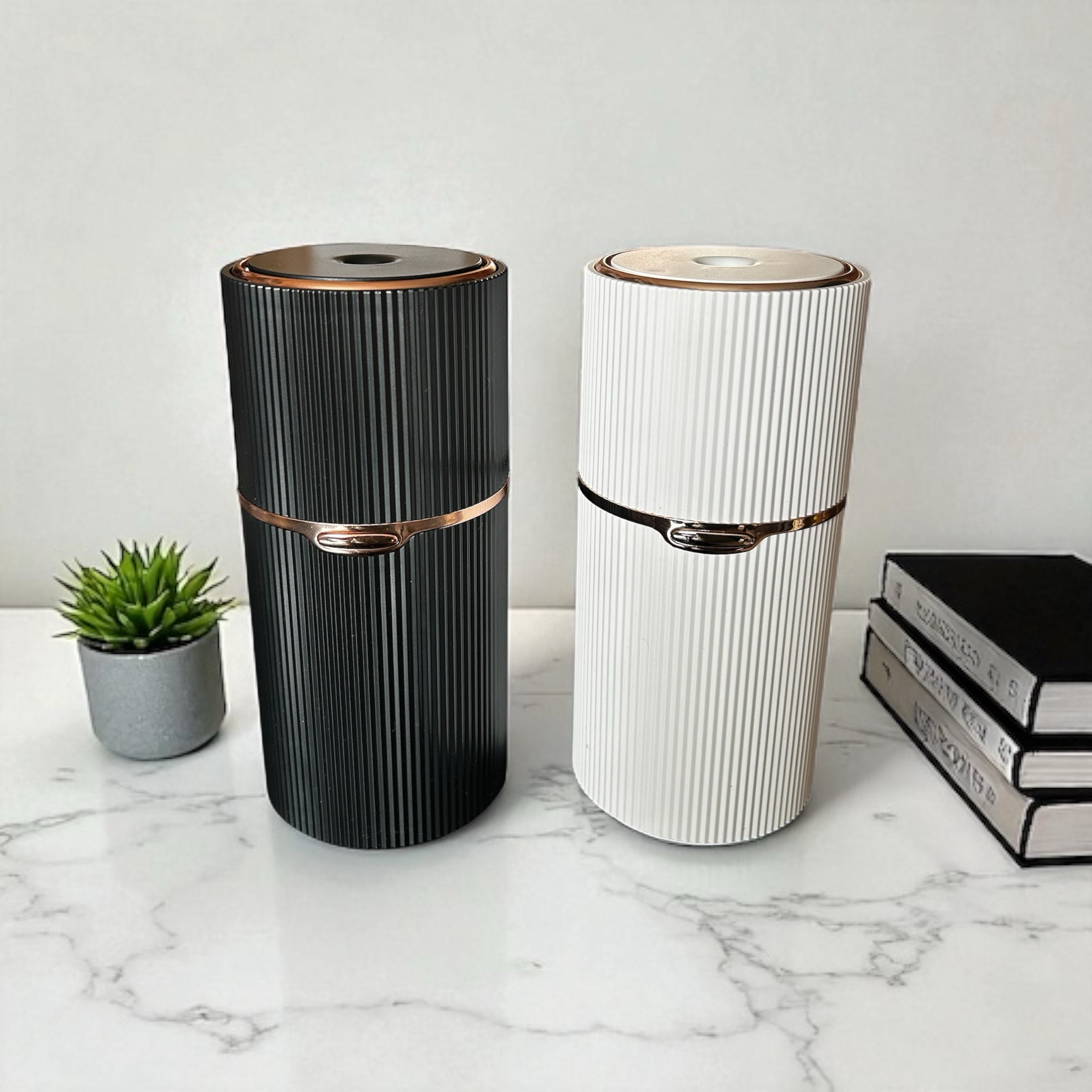 Eloura Rose Rechargeable Aroma Diffuser – Cordless Ultrasonic Diffuser | LED Light