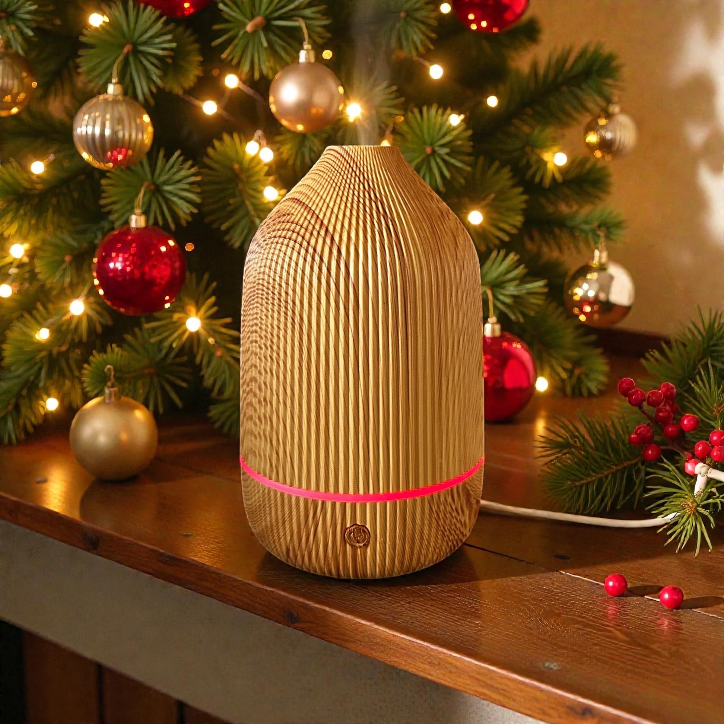 Eloura Nova Ultrasonic Aroma Diffuser – LED Mood Light