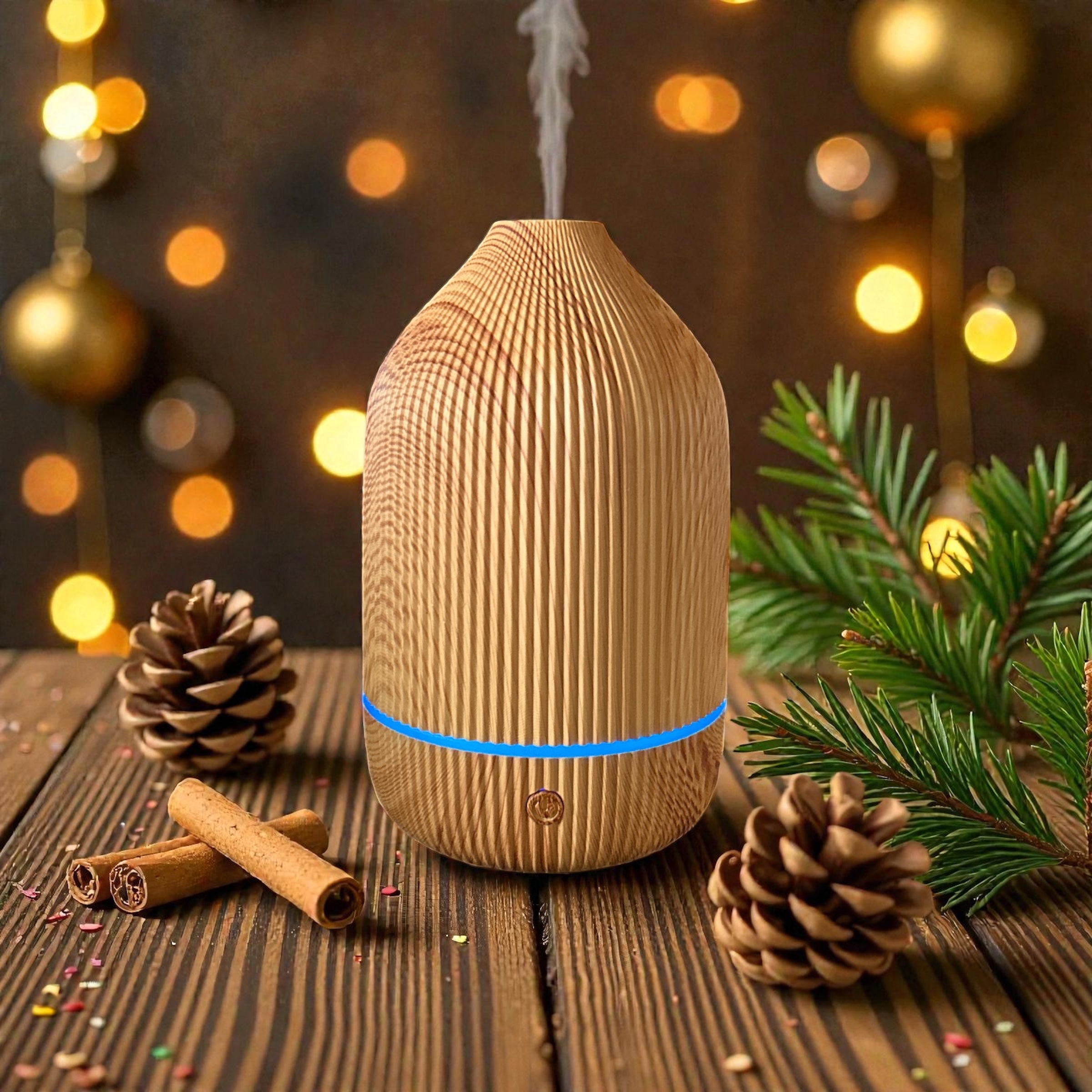 Eloura Nova Ultrasonic Aroma Diffuser – LED Mood Light