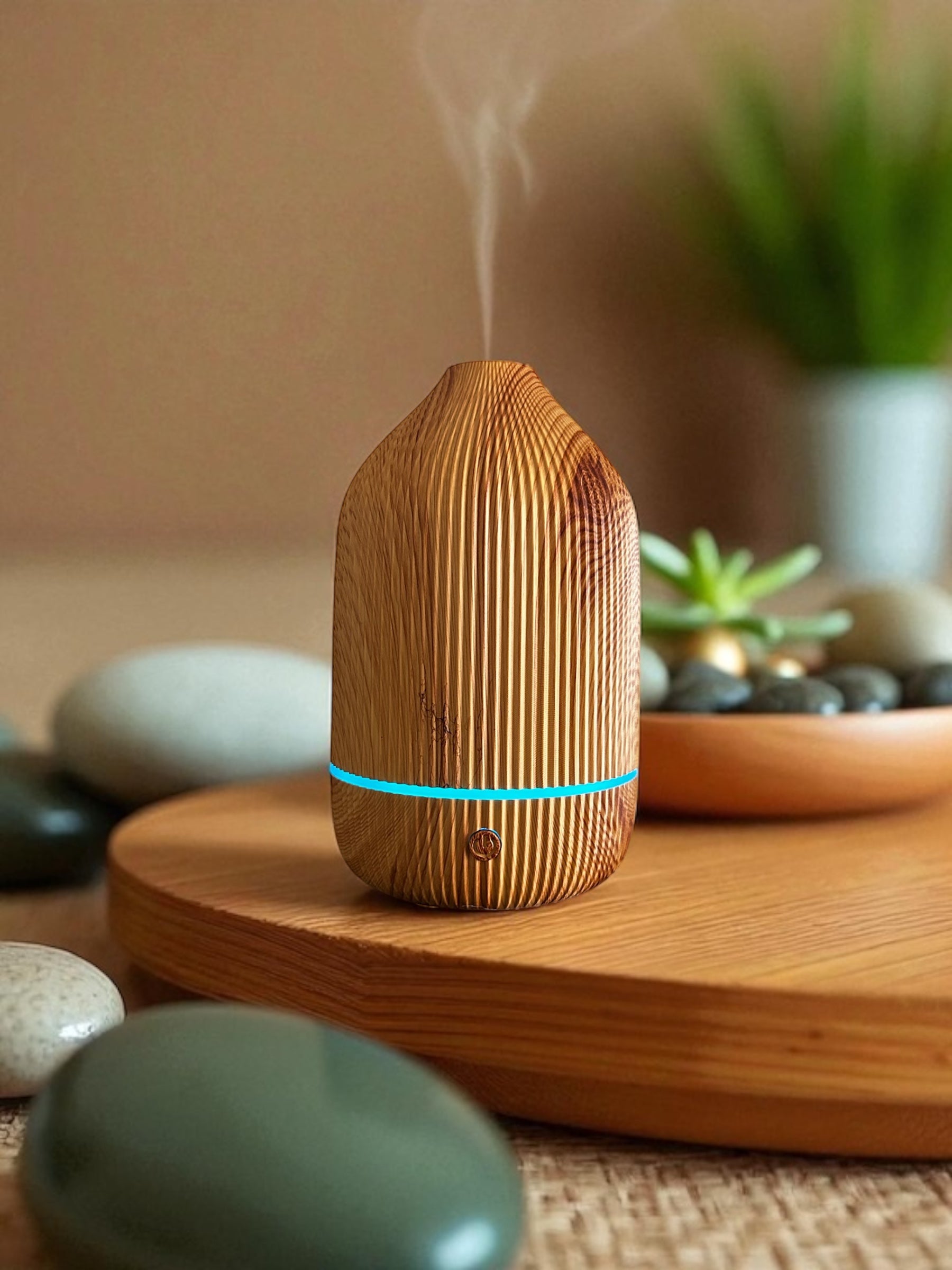 Eloura Nova Ultrasonic Aroma Diffuser – LED Mood Light