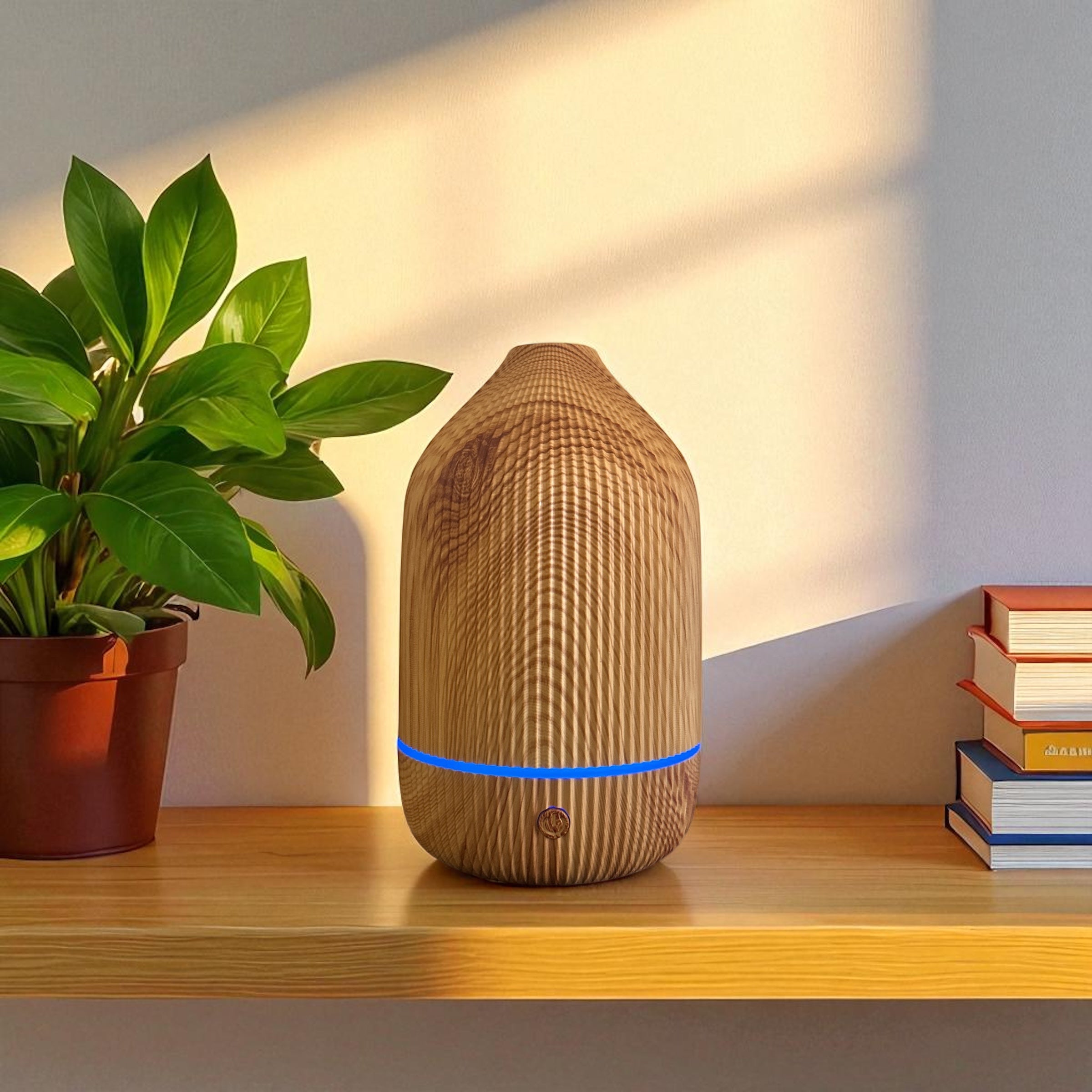 Eloura Nova Ultrasonic Aroma Diffuser – LED Mood Light