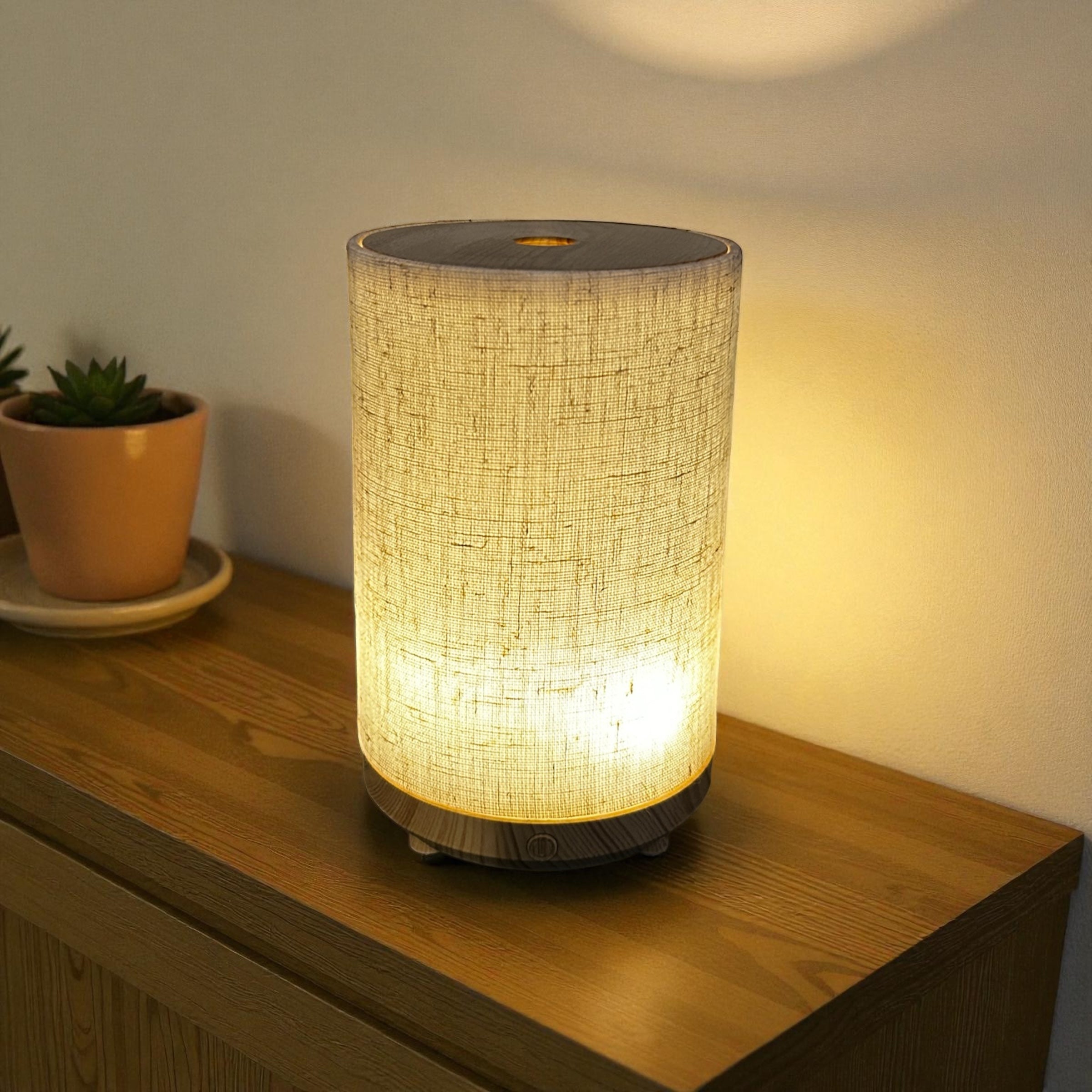 Eloura Glow Ultrasonic Essential Oil Diffuser – Ambient LED Light