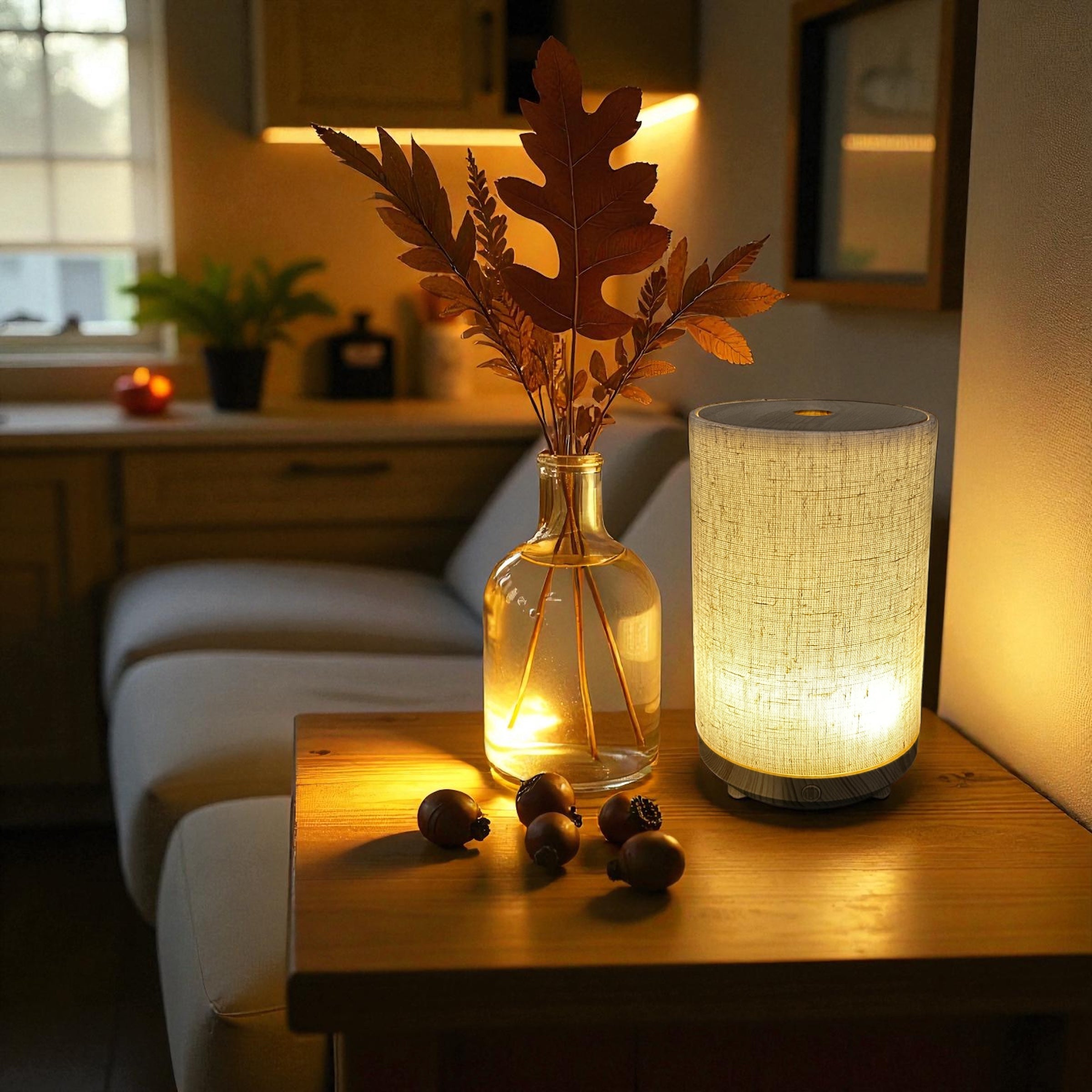Eloura Glow Ultrasonic Diffuser – Ambient LED Light