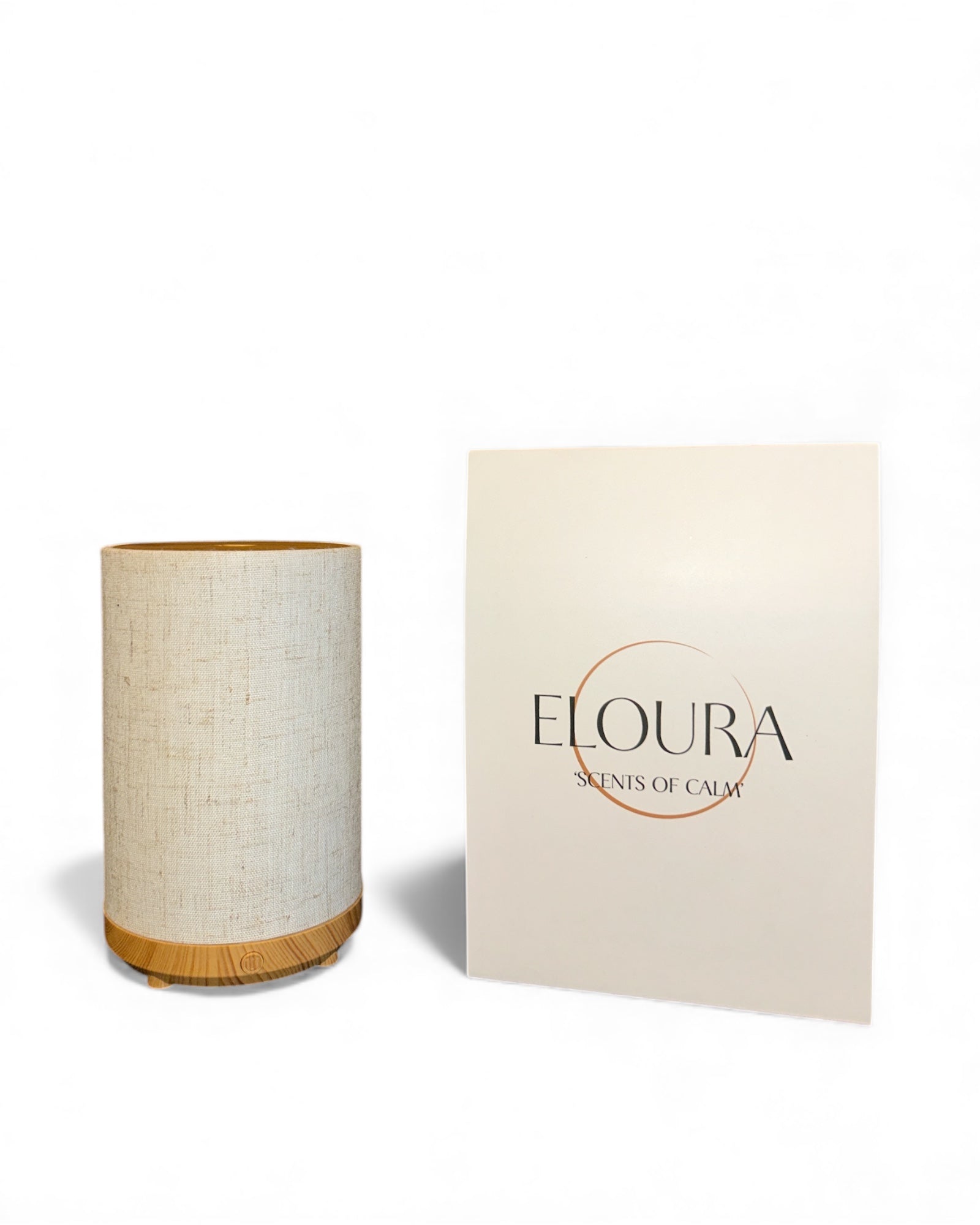 Eloura Glow Ultrasonic Essential Oil Diffuser – Ambient LED Light