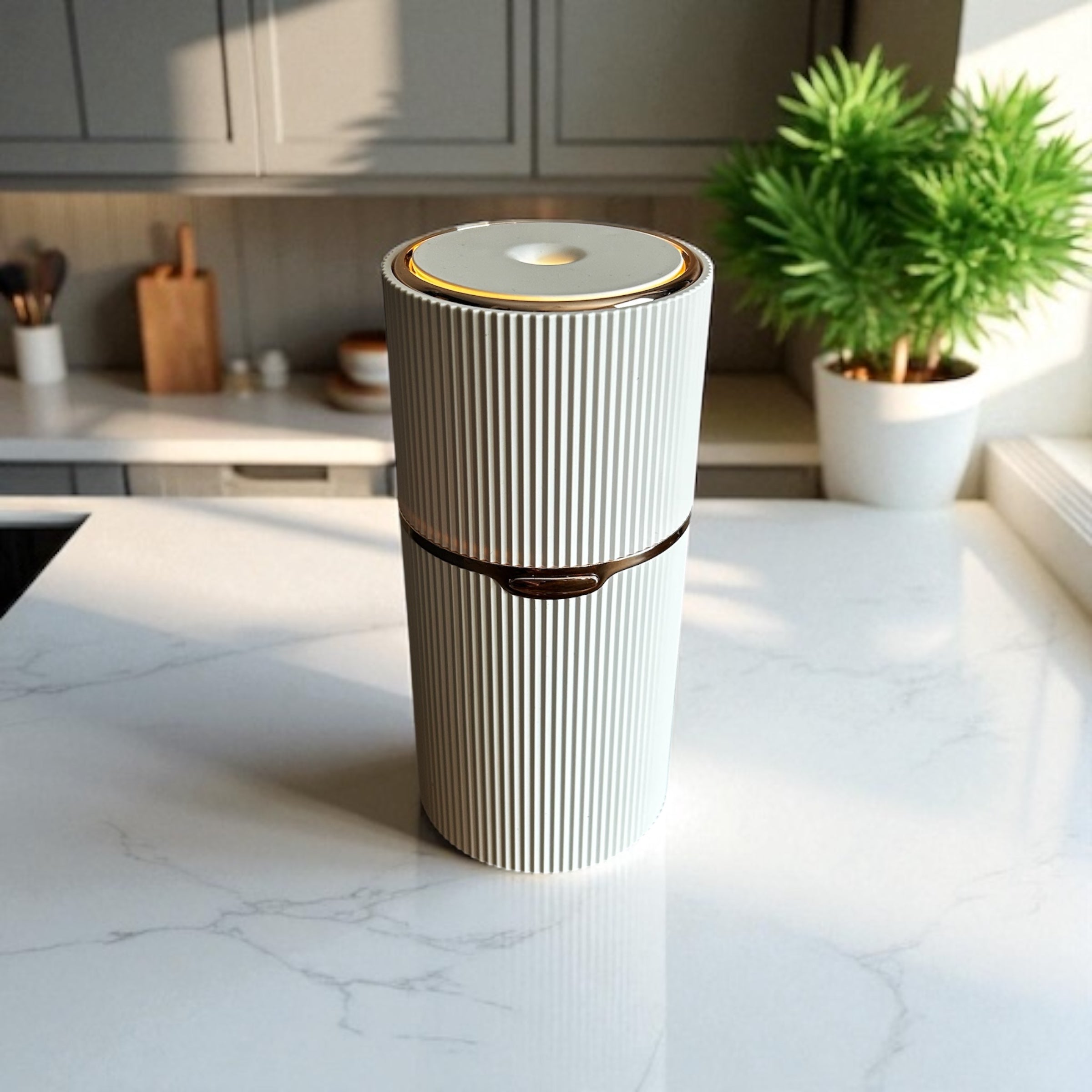 Eloura Rose Rechargeable Aroma Diffuser – Cordless Ultrasonic Diffuser | LED Light