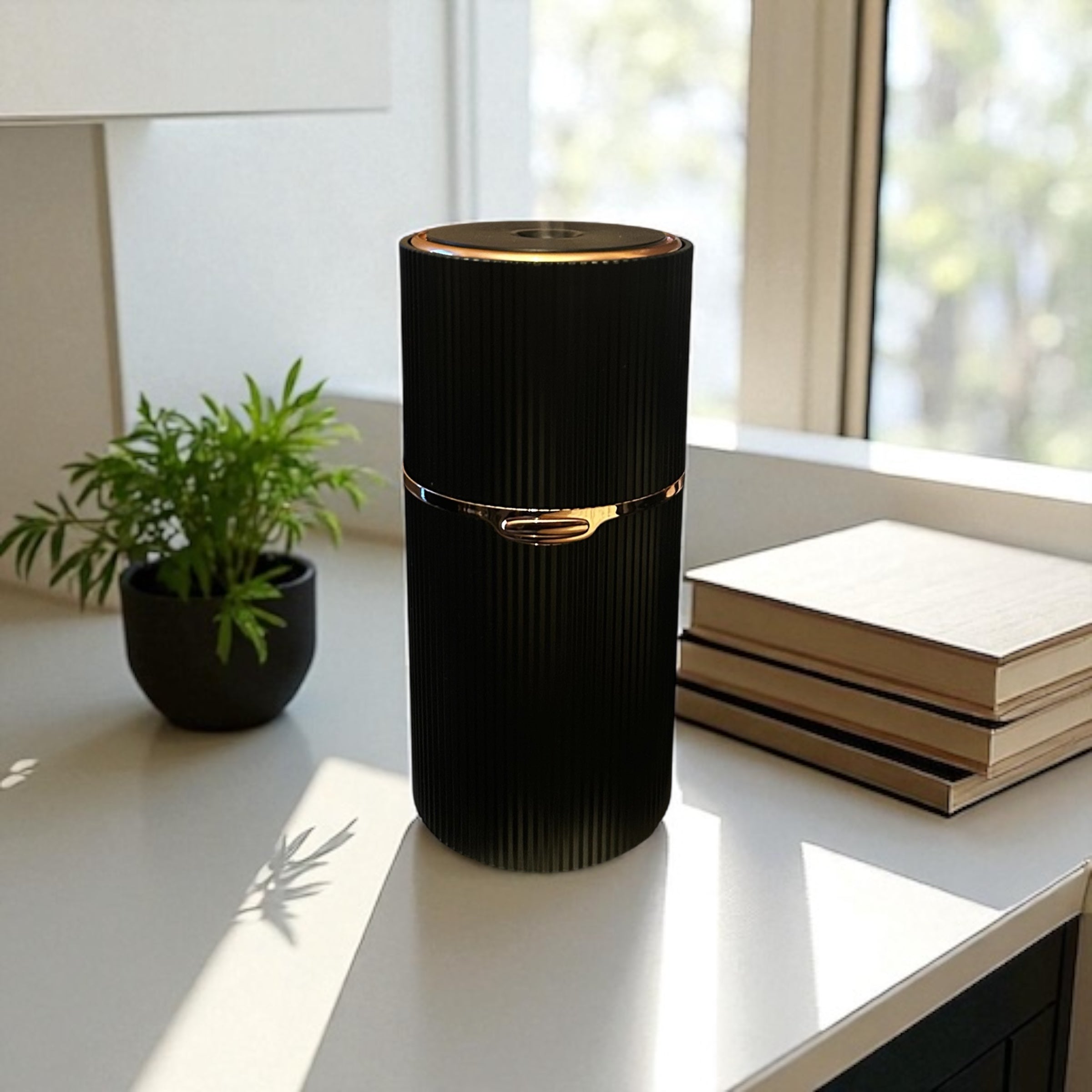 Eloura Rose Rechargeable Aroma Diffuser – Cordless Ultrasonic Diffuser | LED Light