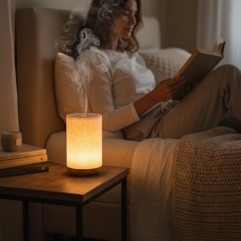Eloura Glow Ultrasonic Diffuser – Ambient LED Light
